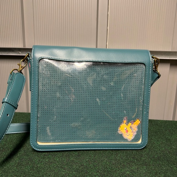Pokemon Center Pokémon Pixel Pin Collector Shoulder Bag - Picture 3 of 11